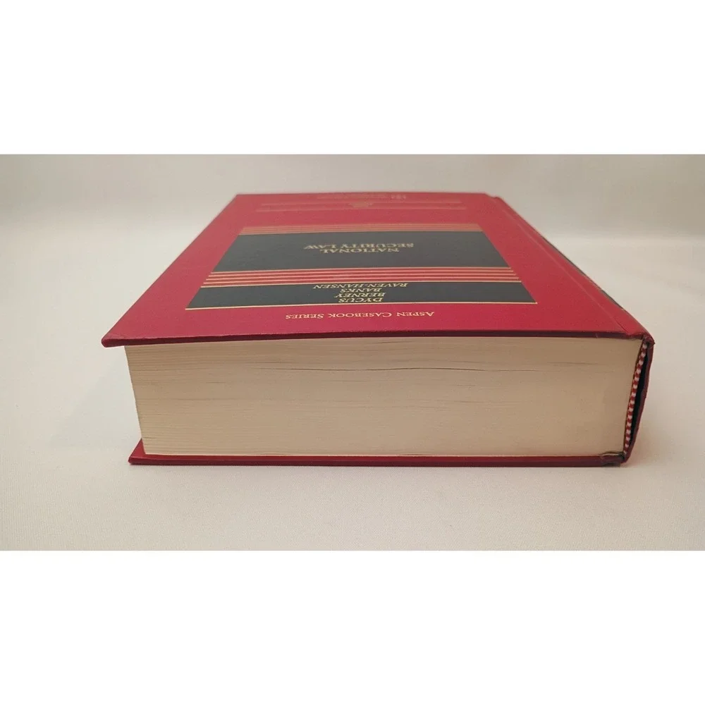 National Security Law Fifth Edition by Dycus, Berney,... Aspen Casebook Series